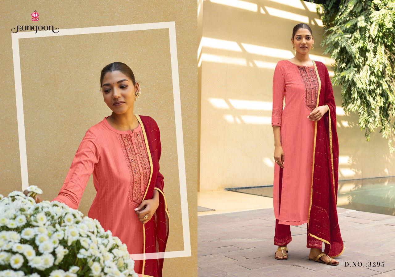 Rangoon Spirit Silk Designer Festive Wear Fancy Silk Ready Made Dress Collection